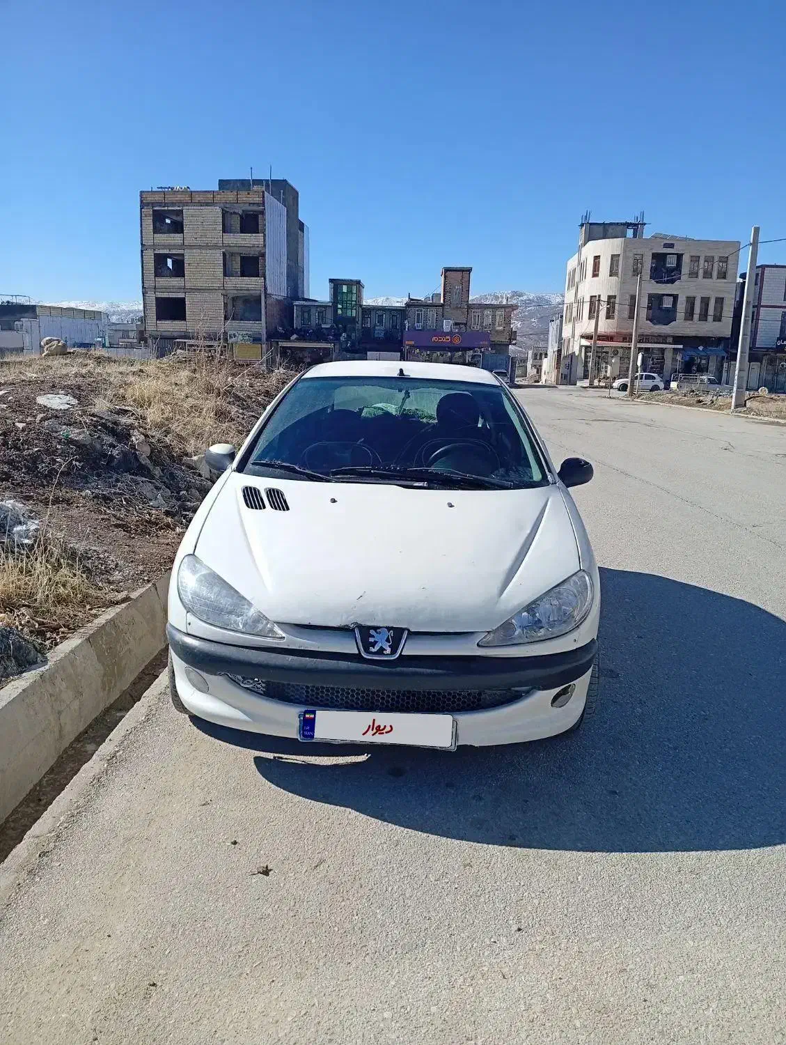 پژو206تیپ دو تمیز|خودرو سواری و وانت|یاسوج, |دیوار