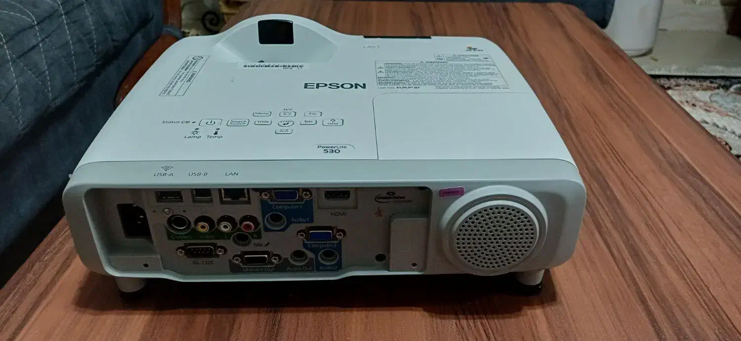 ویدئو پروژکتور اپسون EB-530 کم کارکرد|تلویزیون و پروژکتور|پرند, فاز ۶|دیوار