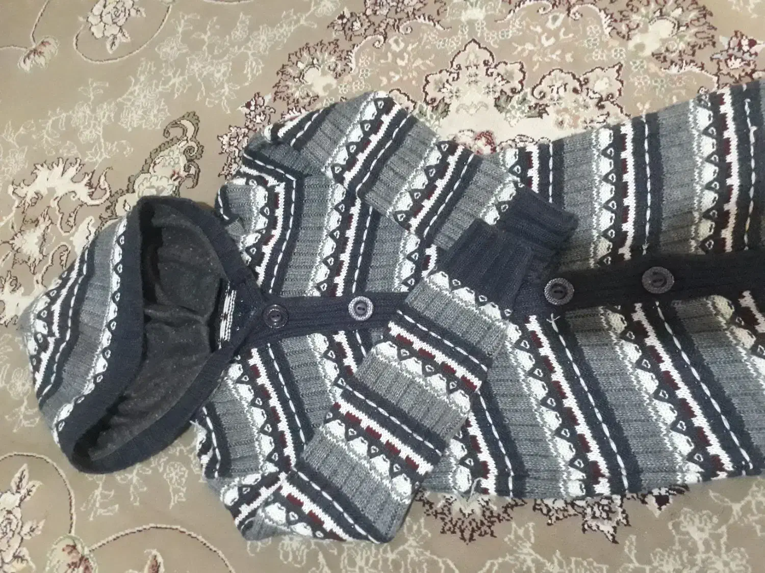 بافت کلاهدار دخترانه|کفش و لباس بچه|ماهدشت, |دیوار