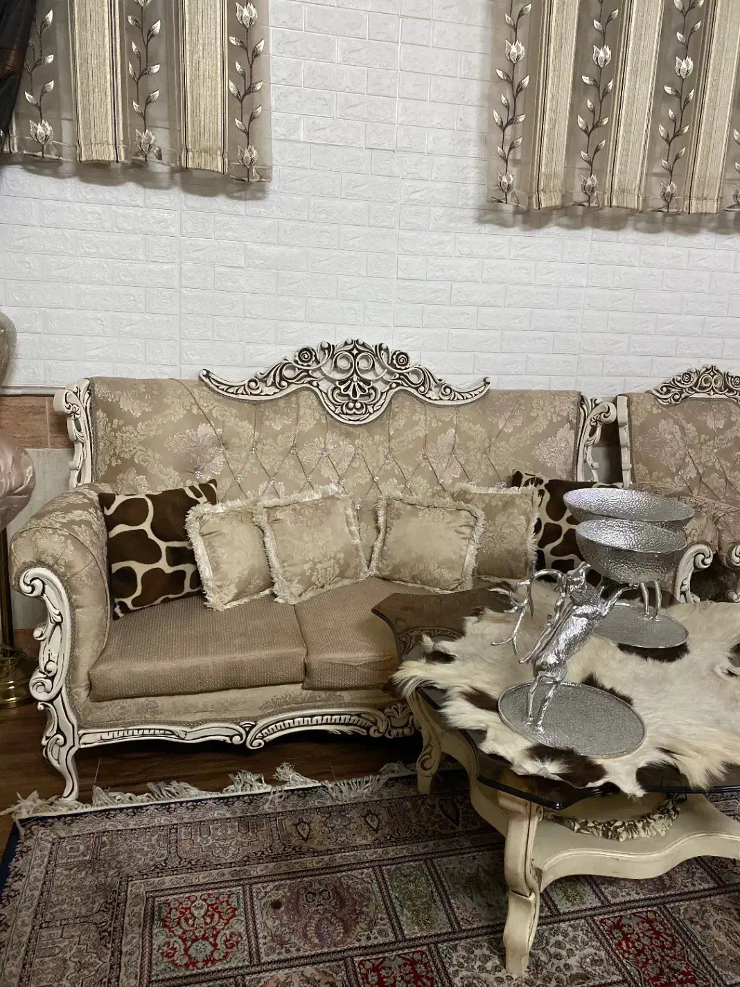 ست مبل میز ناهار خوری ویترین جلومبلی|مبلمان خانگی و میز عسلی|قم, آزادگان|دیوار