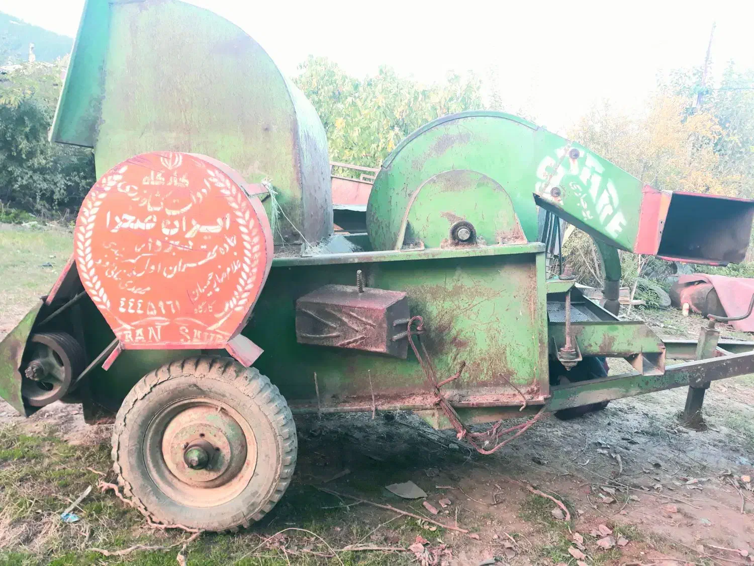 ادوات کشاورزی کمباین گندم کوب|ماشینآلات صنعتی|مینودشت, |دیوار