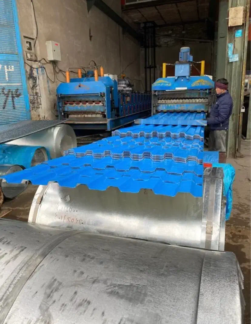 ورق سقف شیروانی کرکره ذوزنقه طرح سفال نما لمبه|عمده‌فروشی|تهران, بازار|دیوار