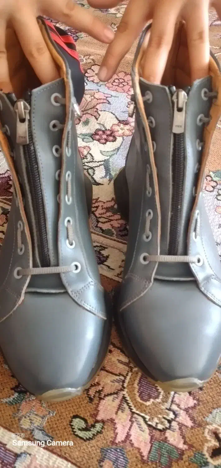 نیم بوت زنانه سایز۳۷|کیف، کفش، کمربند|خرم‌آباد, |دیوار