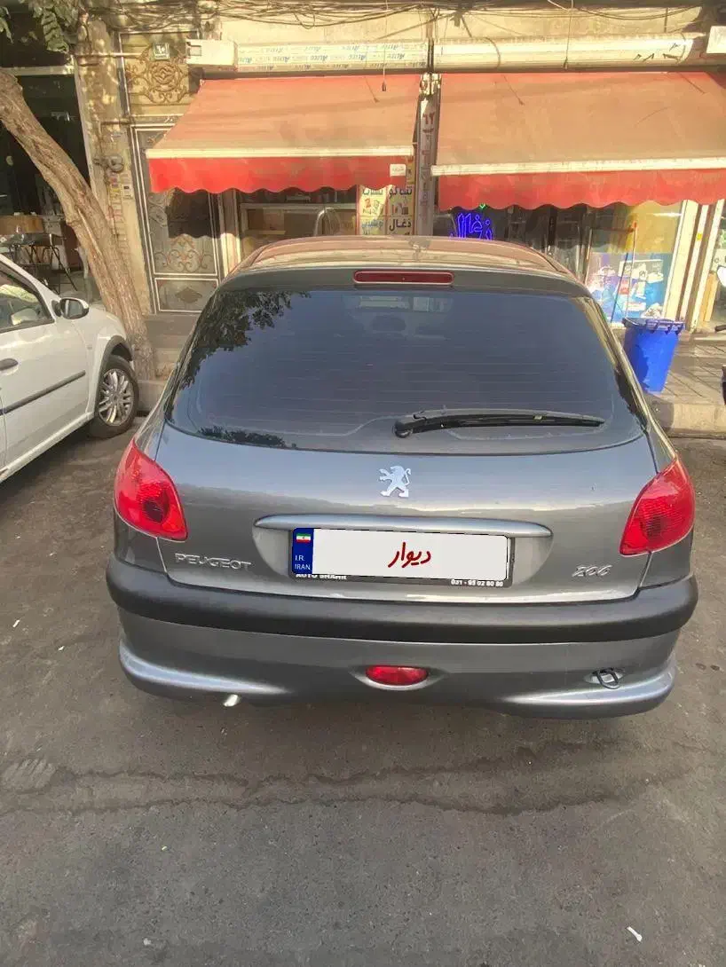 پژو ۲۰۶ تیپ ۲|خودرو سواری و وانت|تهران, مینابی|دیوار