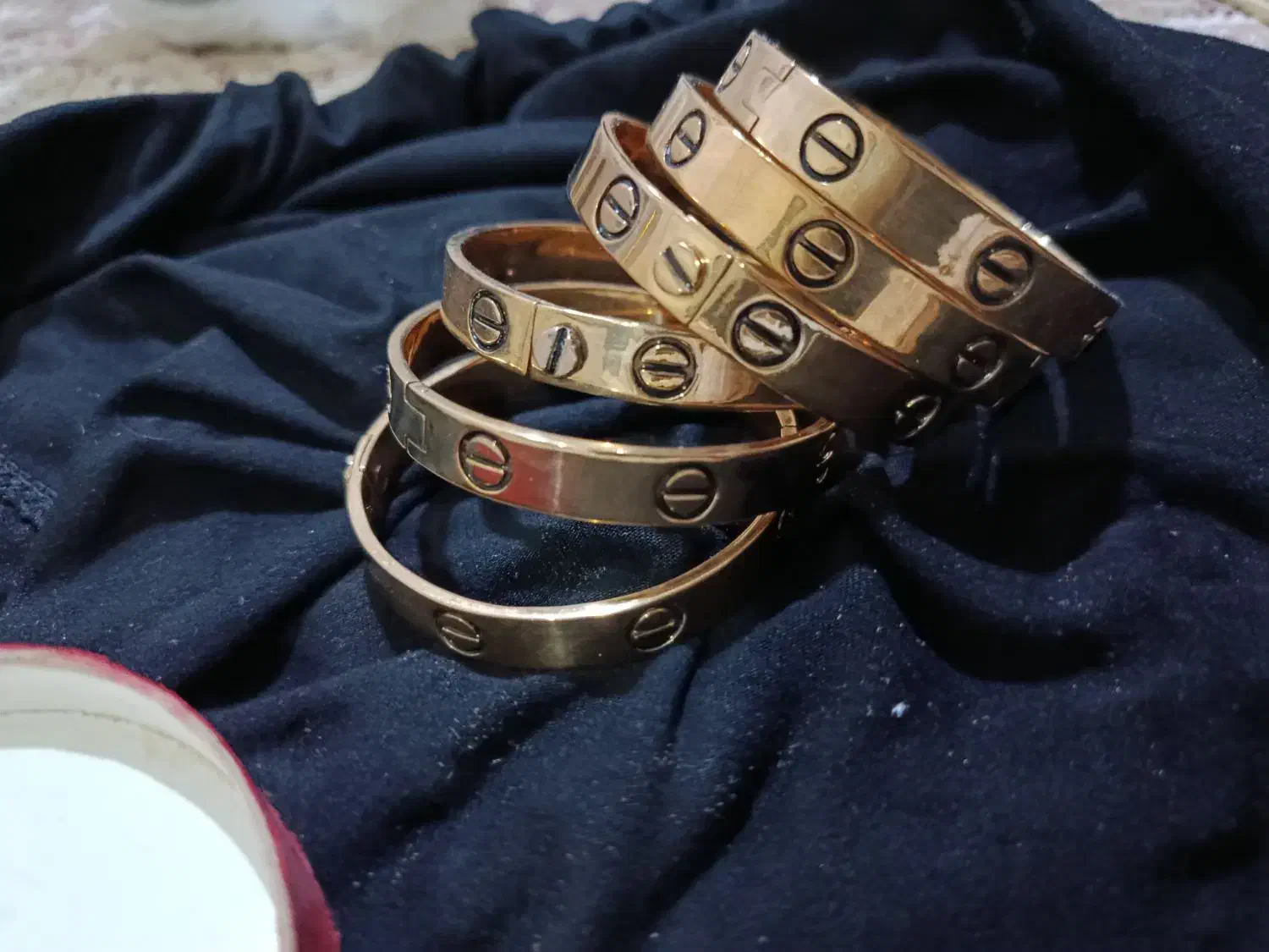 دستبند کارتیر طلاروسی سایز 3|جواهرات|قزوین, |دیوار