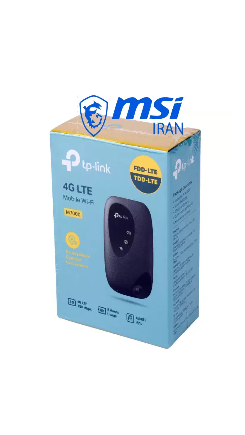 مودم همراه سیمکارتی 4G LTE تی پی لینک M7000|مودم و تجهیزات شبکه|نسیم‌شهر, |دیوار