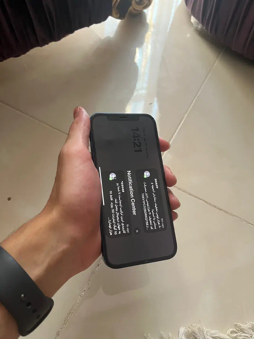 اپل iPhone 12 با حافظهٔ ۱۲۸ گیگابایت|موبایل|بیرجند, |دیوار