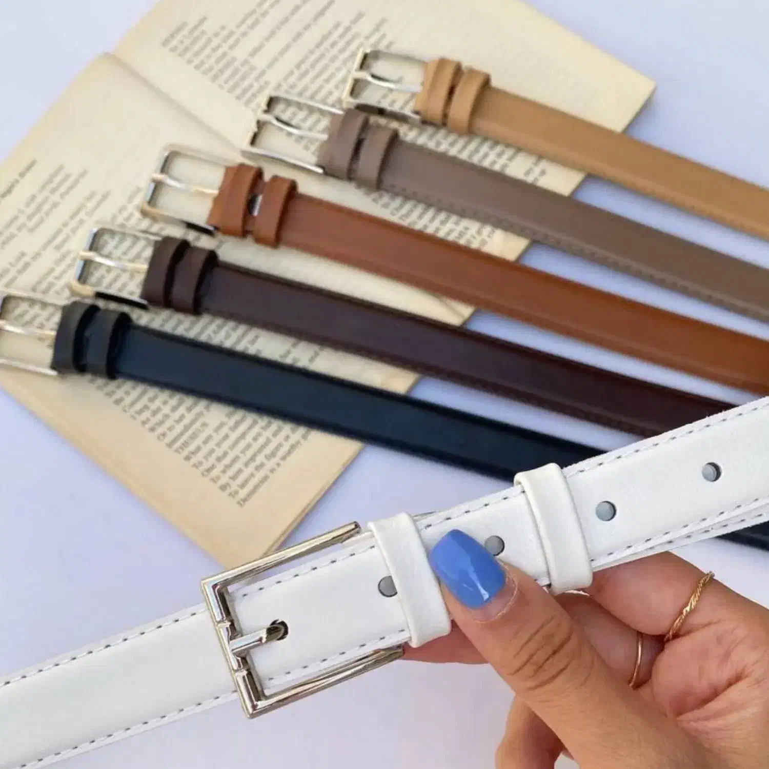 کمر بند چرم شیک(زنانه)|کیف، کفش، کمربند|تهران, پونک|دیوار