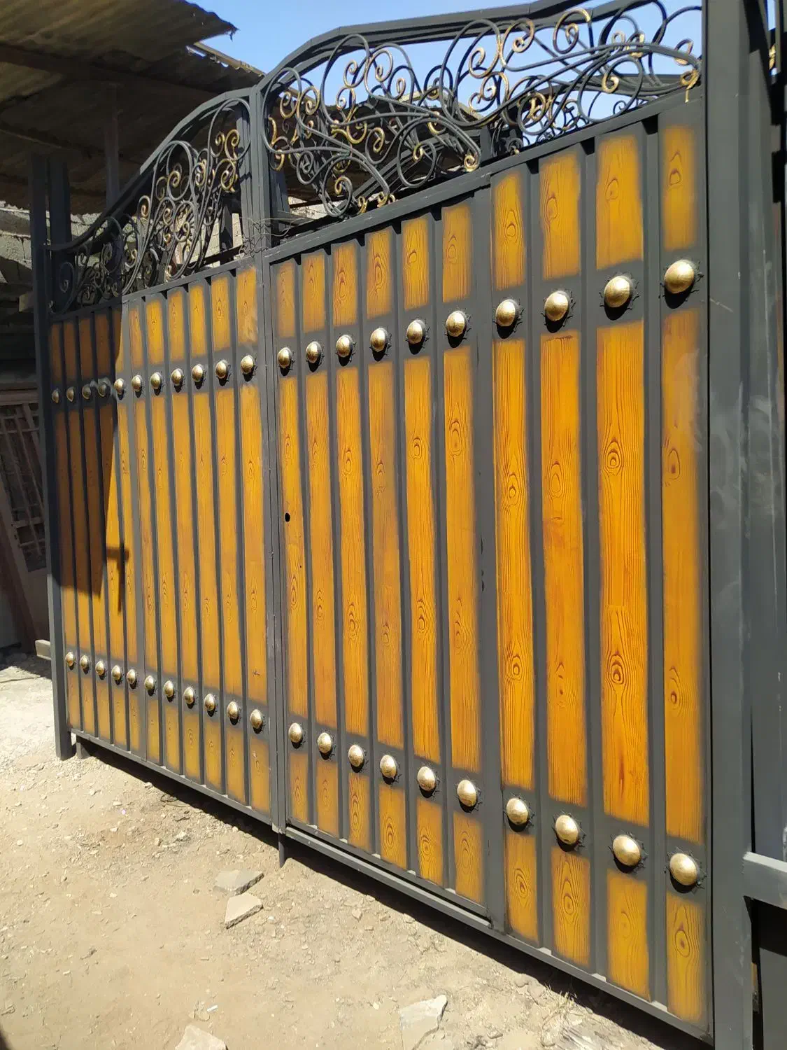 درب باغی انباری حیاط درب PVC درب باغ|مصالح و تجهیزات ساختمان|کرج, شهرک رضوانیه|دیوار