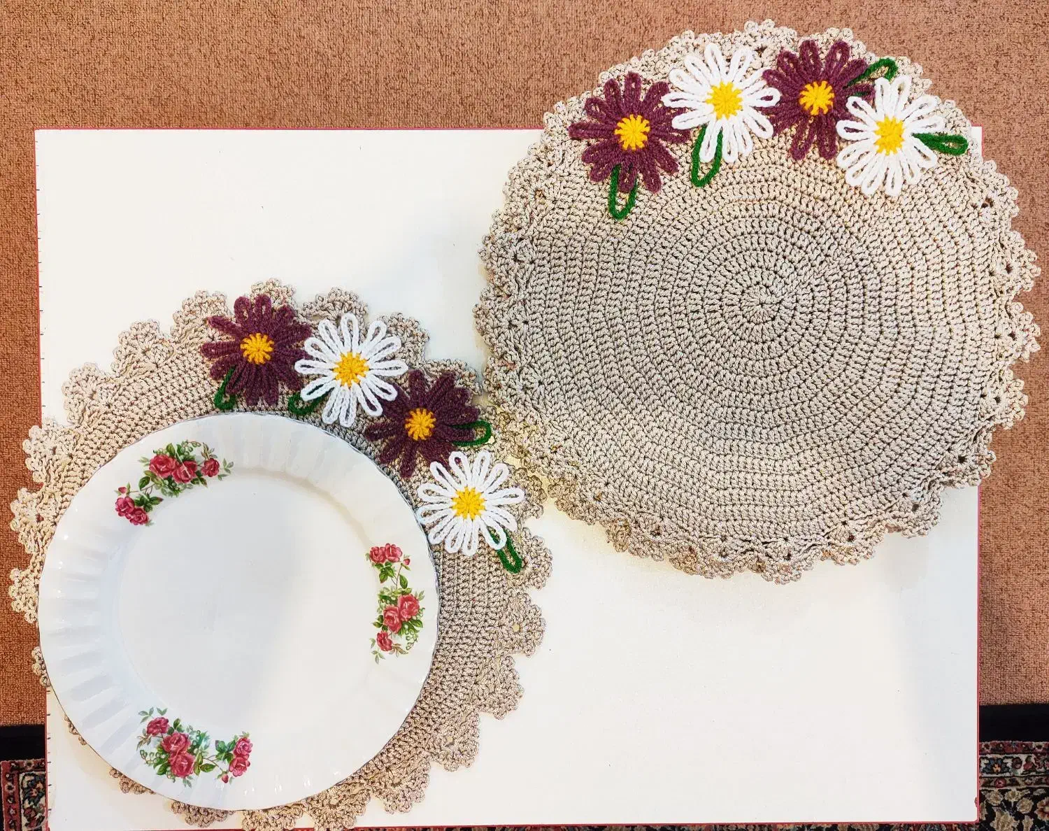 زیربشقابی/ رانر/رومیزی|پرده، رانر، رومیزی|مشهد, سناباد|دیوار