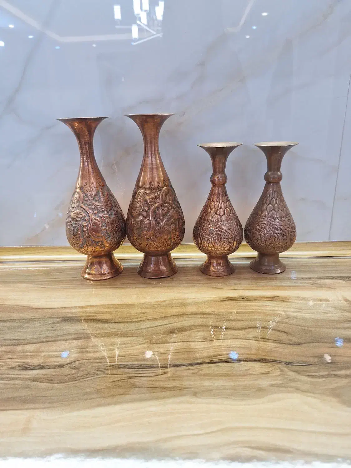 فروش تعدادی ظروف مسی|کلکسیون اشیاء عتیقه|اصفهان, قهجاورستان|دیوار