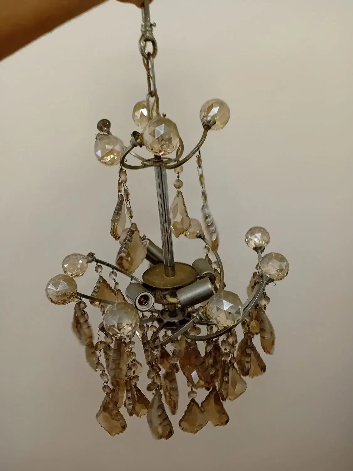 لوستر ۴ لامپ|لوستر و چراغ آویز|تهران, سلسبیل شمالی|دیوار