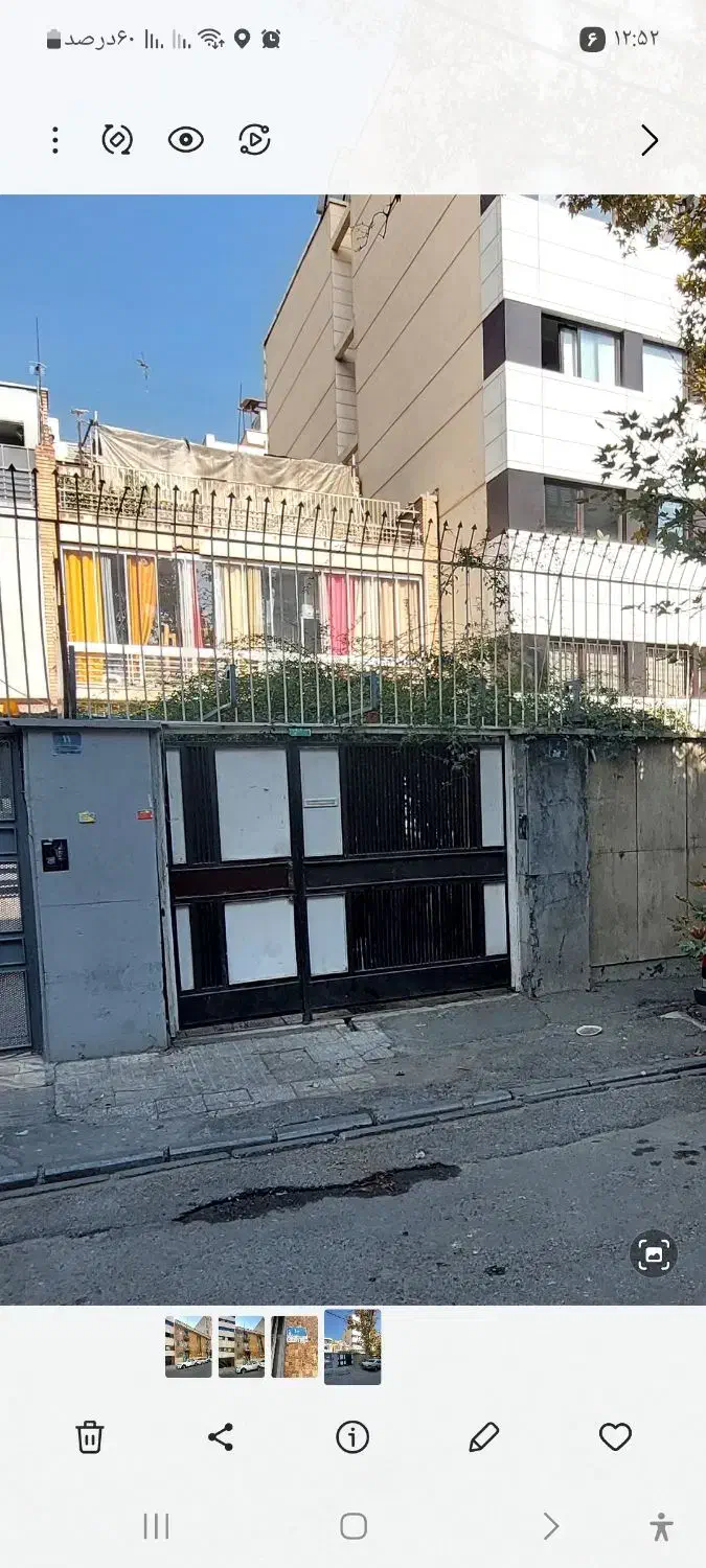 ۲۰۰ متر بنای مستقل مطهری یکجا|فروش زمین و ملک کلنگی|تهران, سهروردی|دیوار