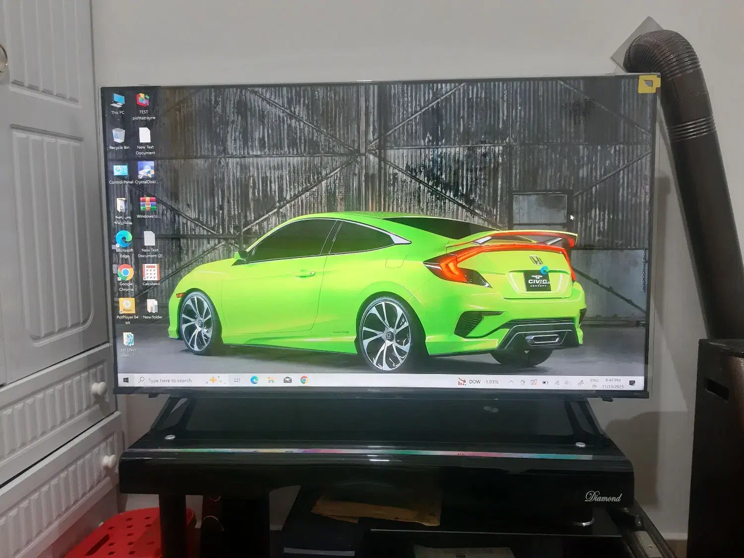 تلویزیون هایسنس 55 4k مدل a62ks در حد نو|تلویزیون و پروژکتور|گرگان, |دیوار