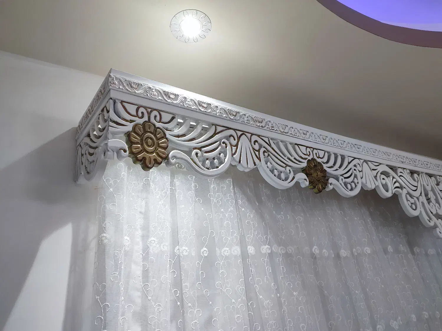 کتیبه چوبی|پرده، رانر، رومیزی|رشت, جهاد|دیوار