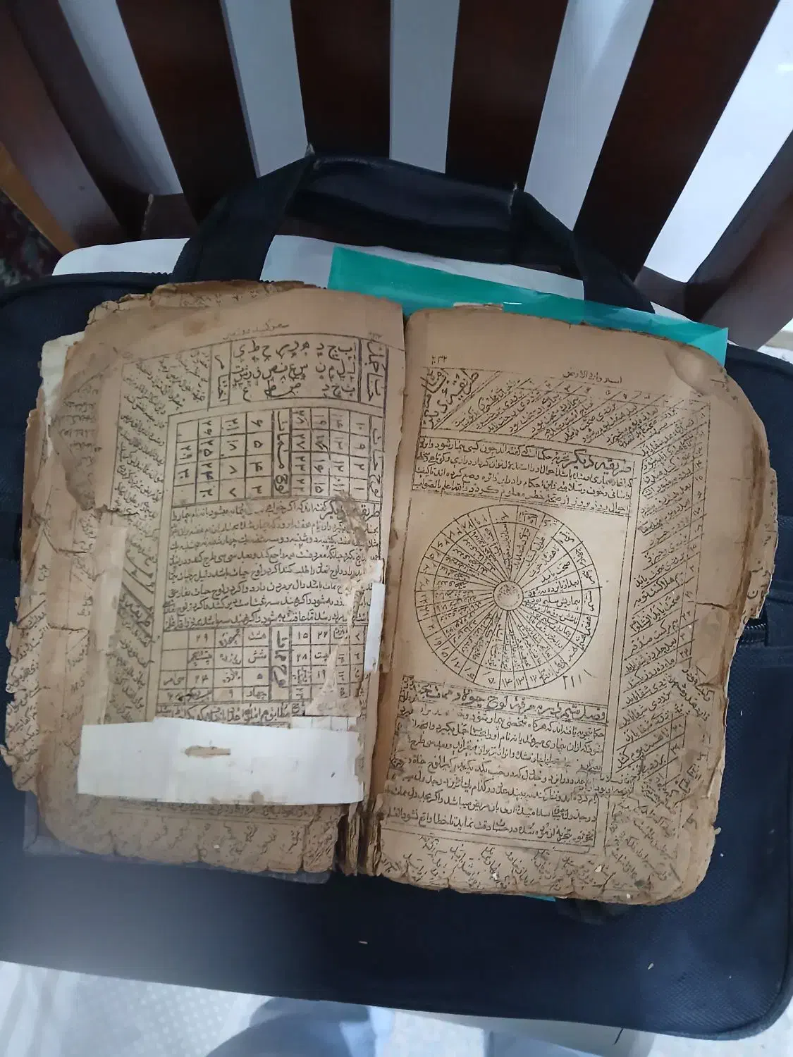 کتاب دعاقدیمی|کتاب و مجله تاریخی|رشت, توشیبا|دیوار