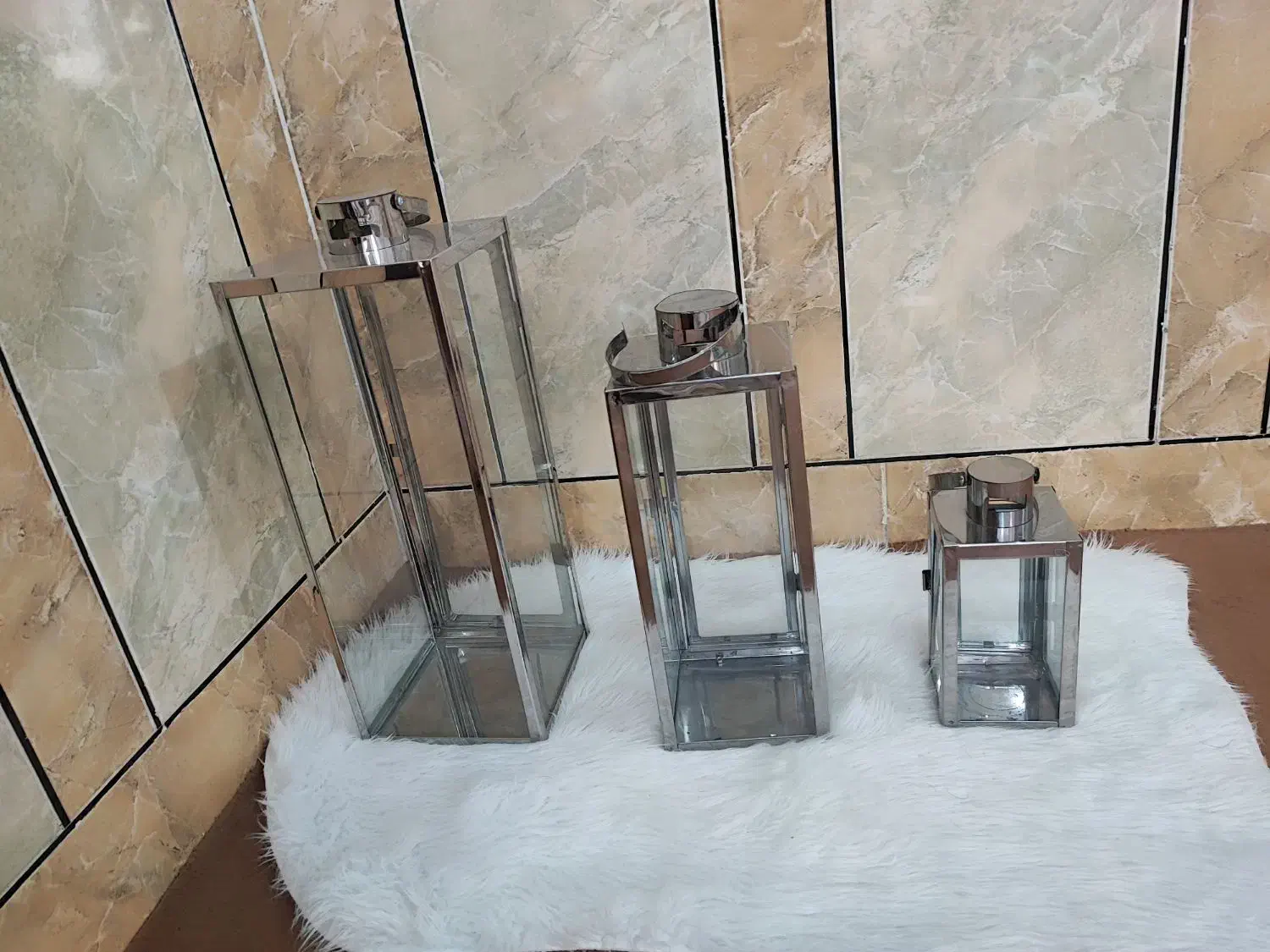 فروش فانوس دکوراتیو و جا ادویه ۲۴کشویی|صنایع دستی و سایر لوازم تزئینی|آبدانان, |دیوار