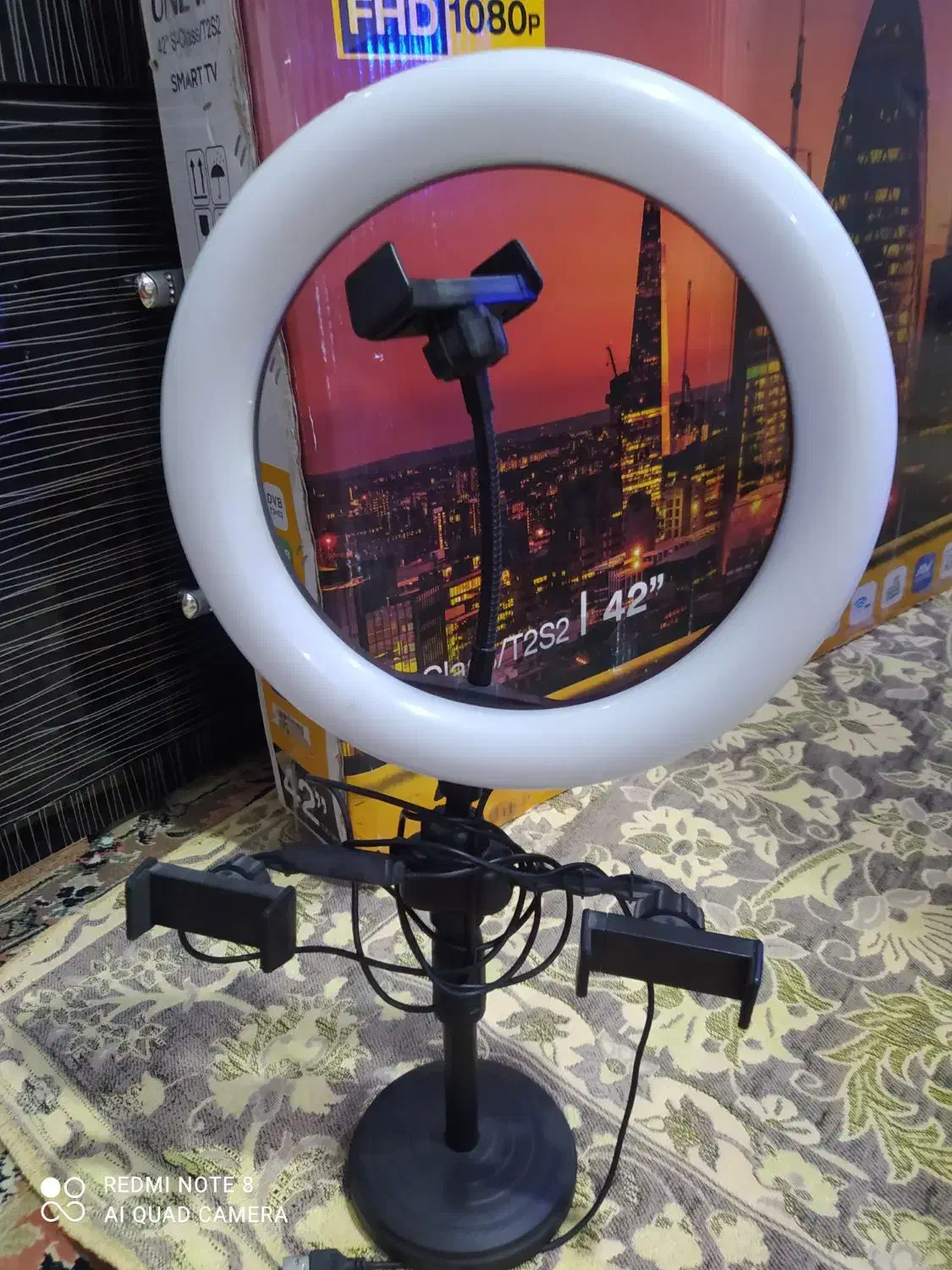 رینگ لایت برای ناخن کاری|آرایشی، بهداشتی، درمانی|سقز, |دیوار