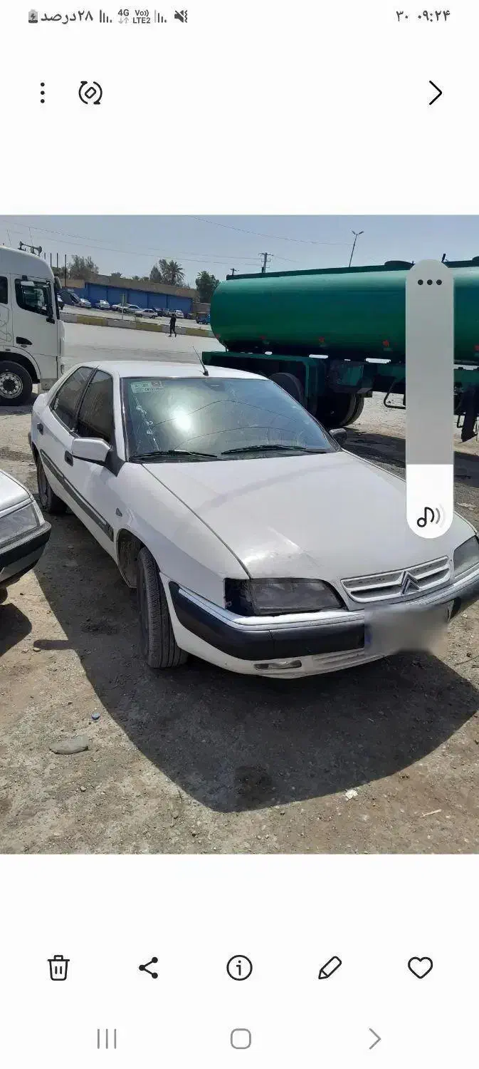 زانتیا تمام رنگ شاسی سالم|خودرو سواری و وانت|حاجی آباد, |دیوار