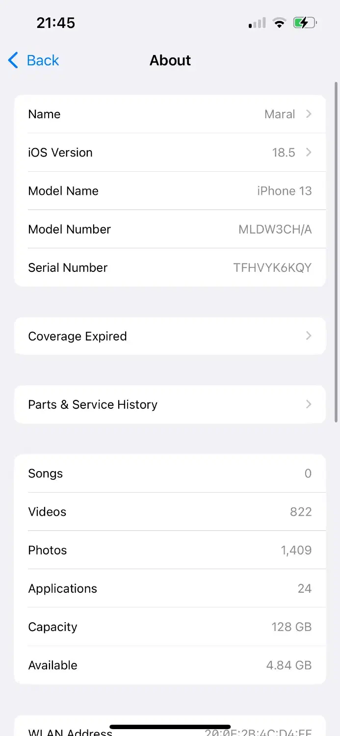 آیفن ۱۳ نرمال|موبایل|لاهیجان, مهرگان|دیوار