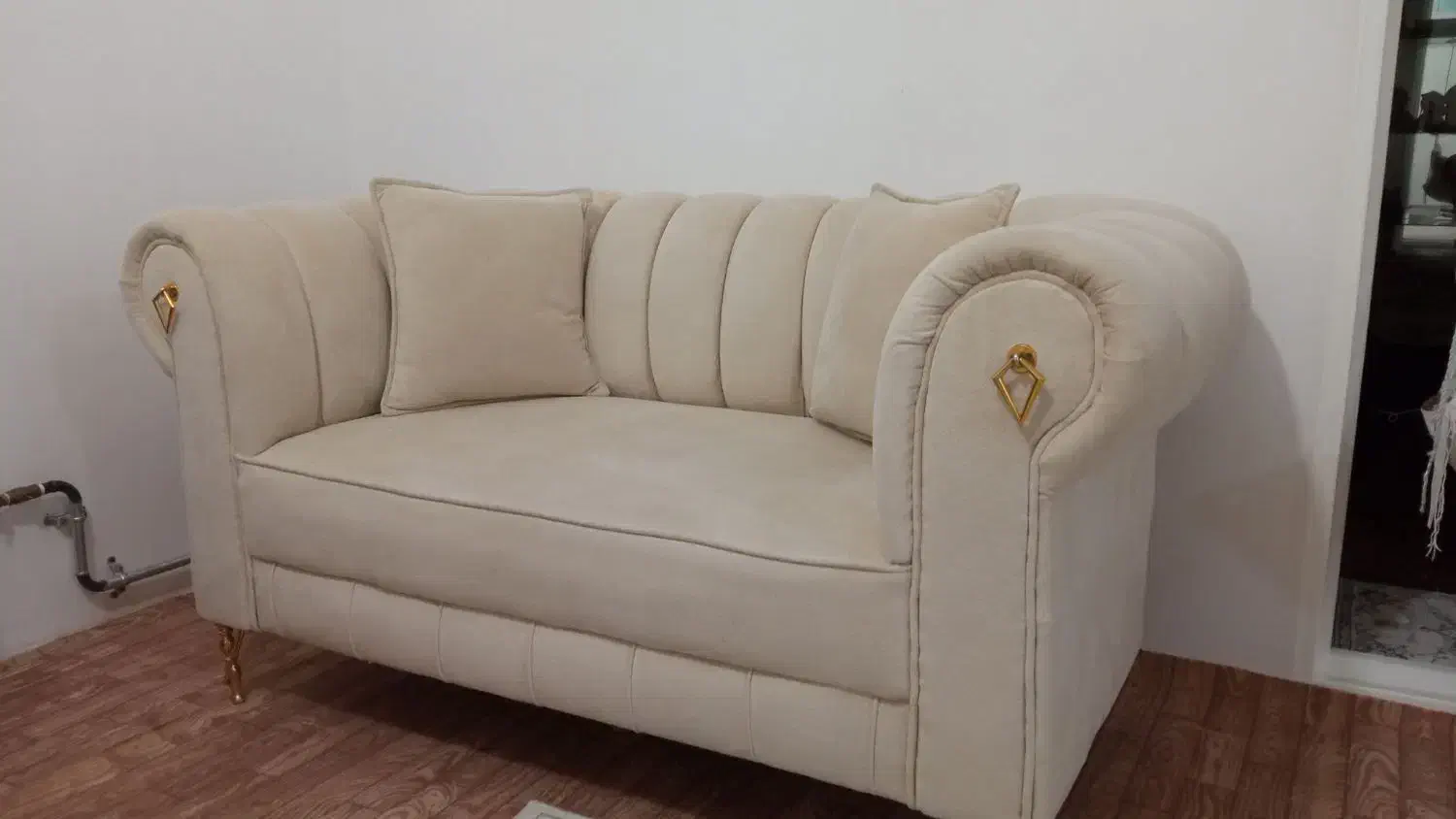 مبلمان هفت نفره طرح صدف|مبلمان خانگی و میز عسلی|سلماس, |دیوار