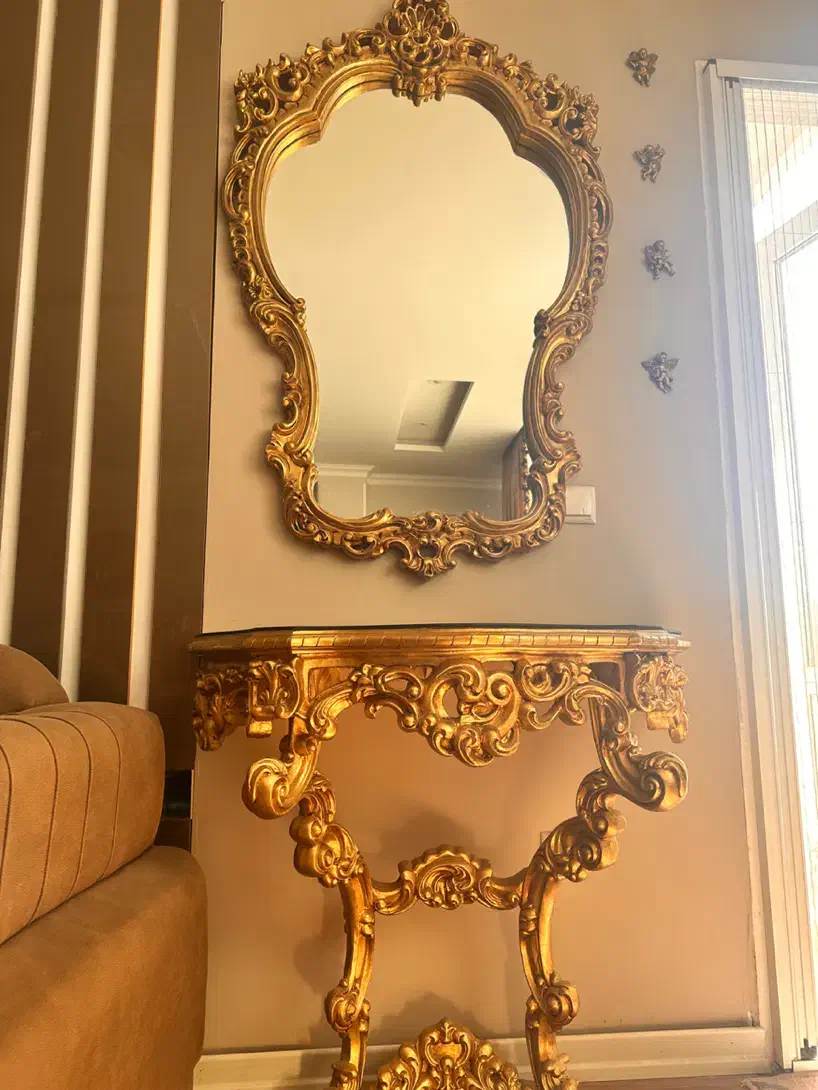 کنسول طلایی|بوفه، ویترین، کنسول|کرمان, |دیوار