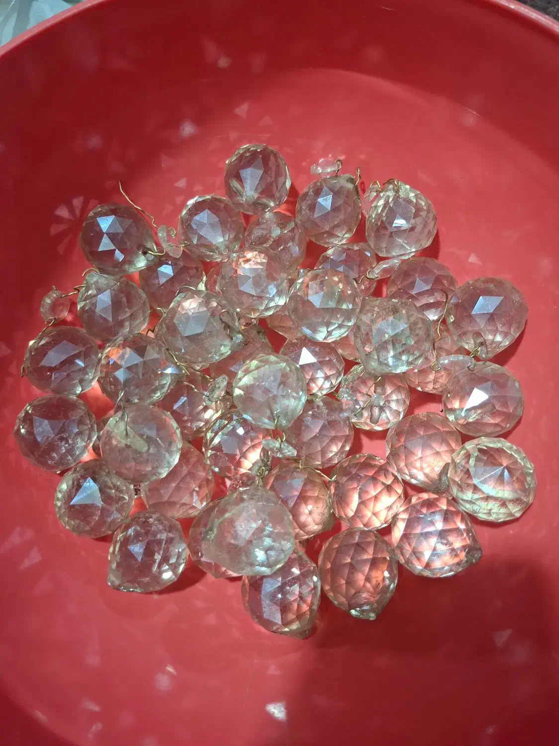 ۴۵ عدد آویزلوستر همش ۲۵۰|لوستر و چراغ آویز|اراک, |دیوار