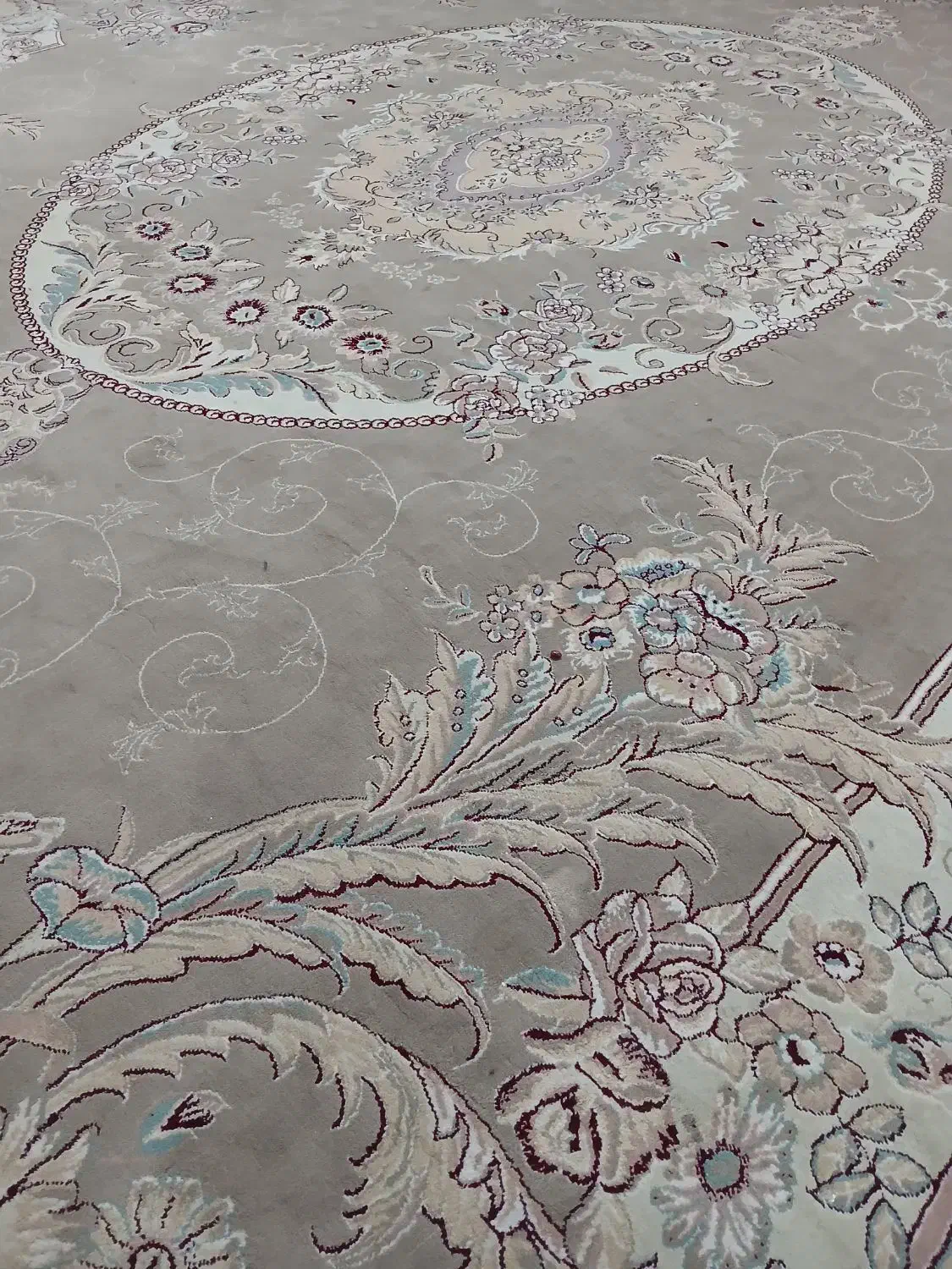 فرش ۱۲ متری در حد نو|فرش|خنداب, |دیوار