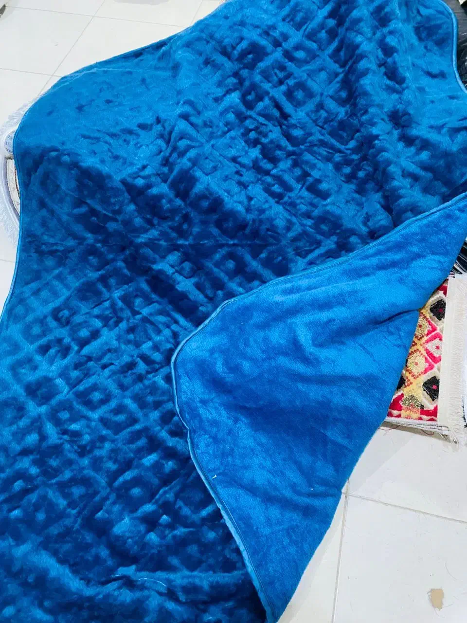 پتو  زیراندازه دونفره لاوین|رختخواب، بالش، پتو|کوهدشت, |دیوار