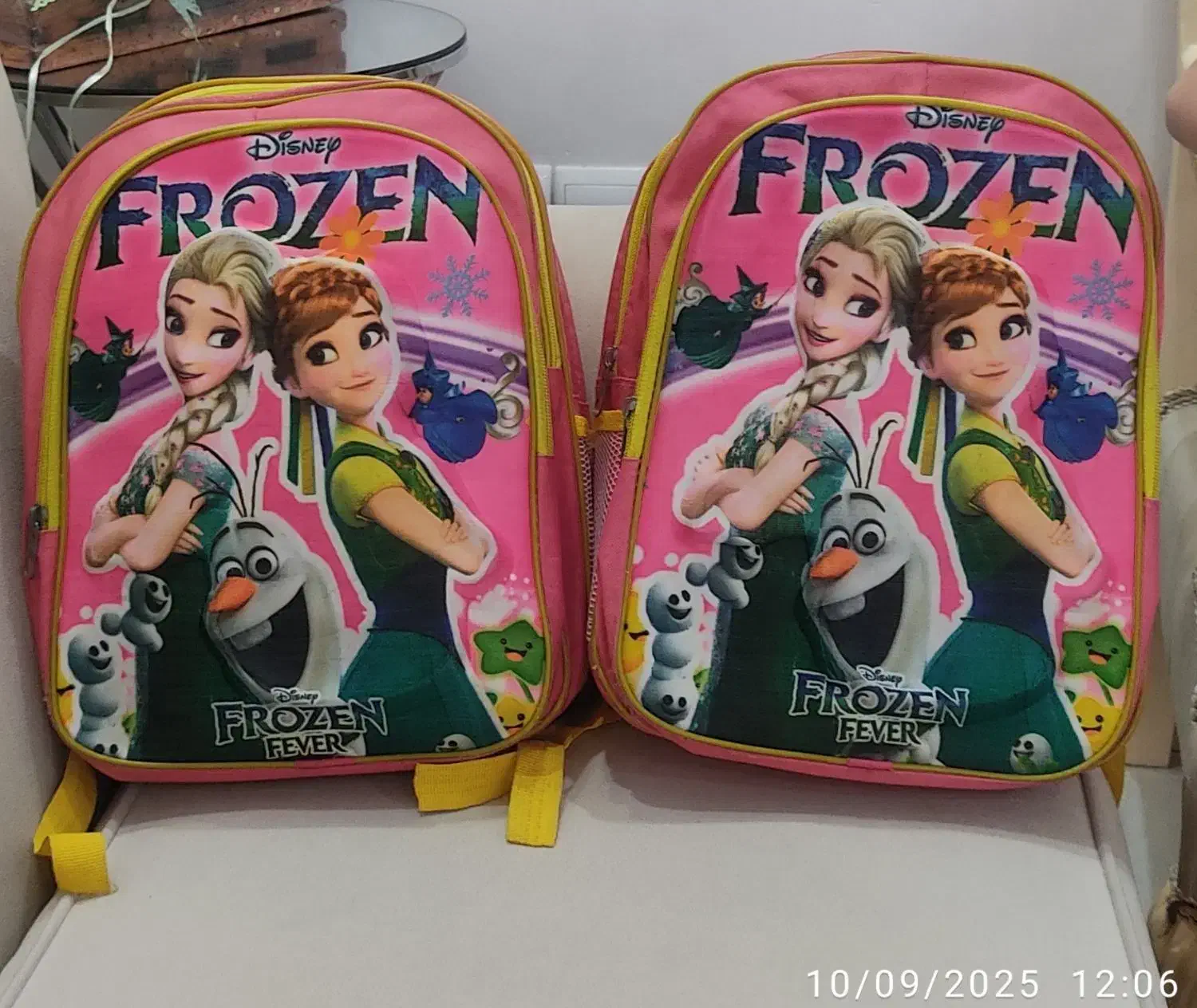 ۵ عدد کوله پشتی ، کیف مدرسه طرح کیتی و فروزن|کفش و لباس بچه|اشتهارد, |دیوار