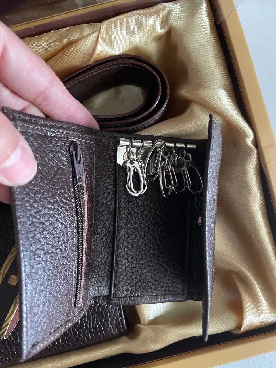 ست کیف، کمربند، جاکلیدی نو چرم طبیعی اقبال|کیف، کفش، کمربند|تهران, گیشا|دیوار