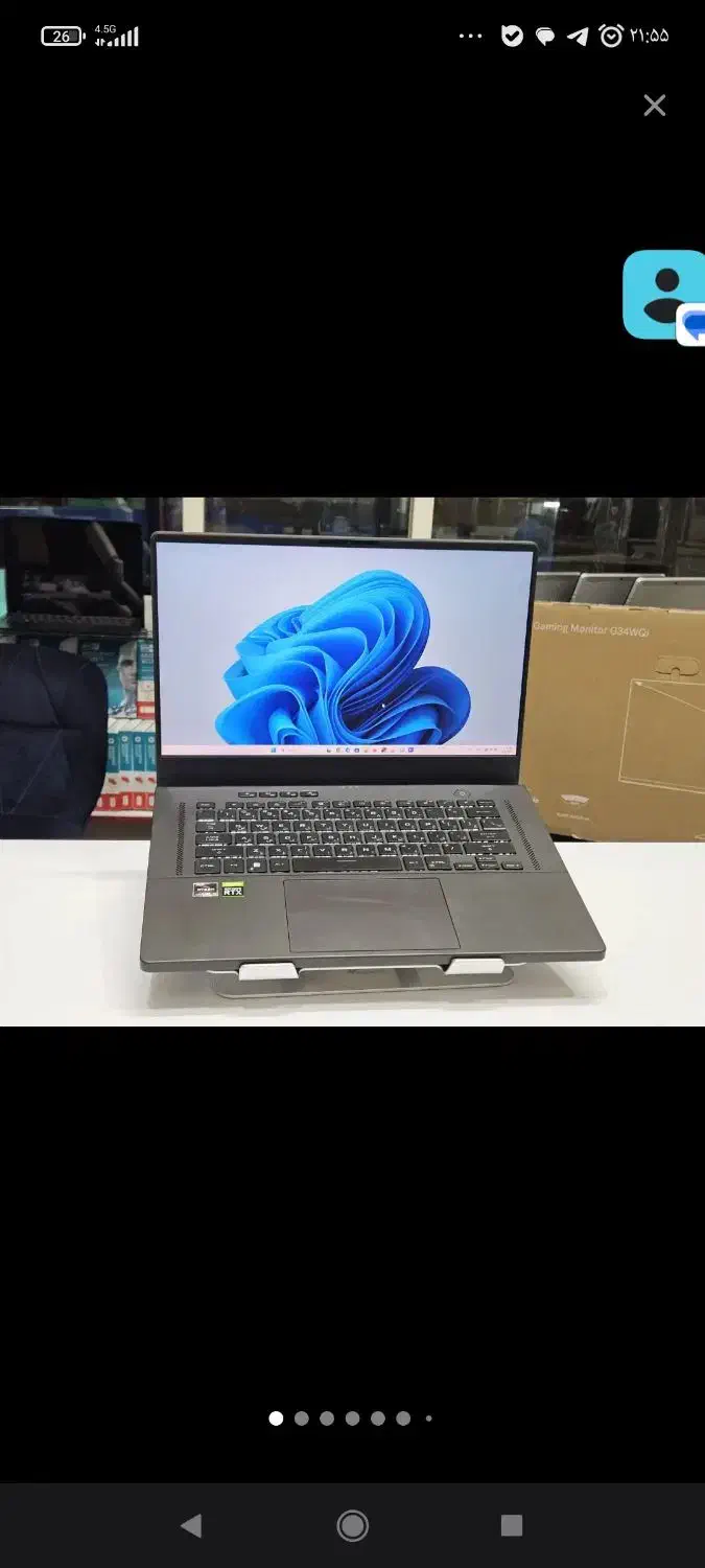 لپ تاپ rog Zephyrus g15|رایانه همراه|قم, شهید رجایی|دیوار