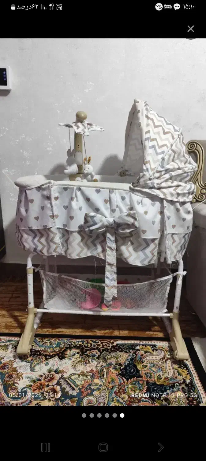 گهواره نوزاد|تخت و صندلی بچه|ملارد, |دیوار