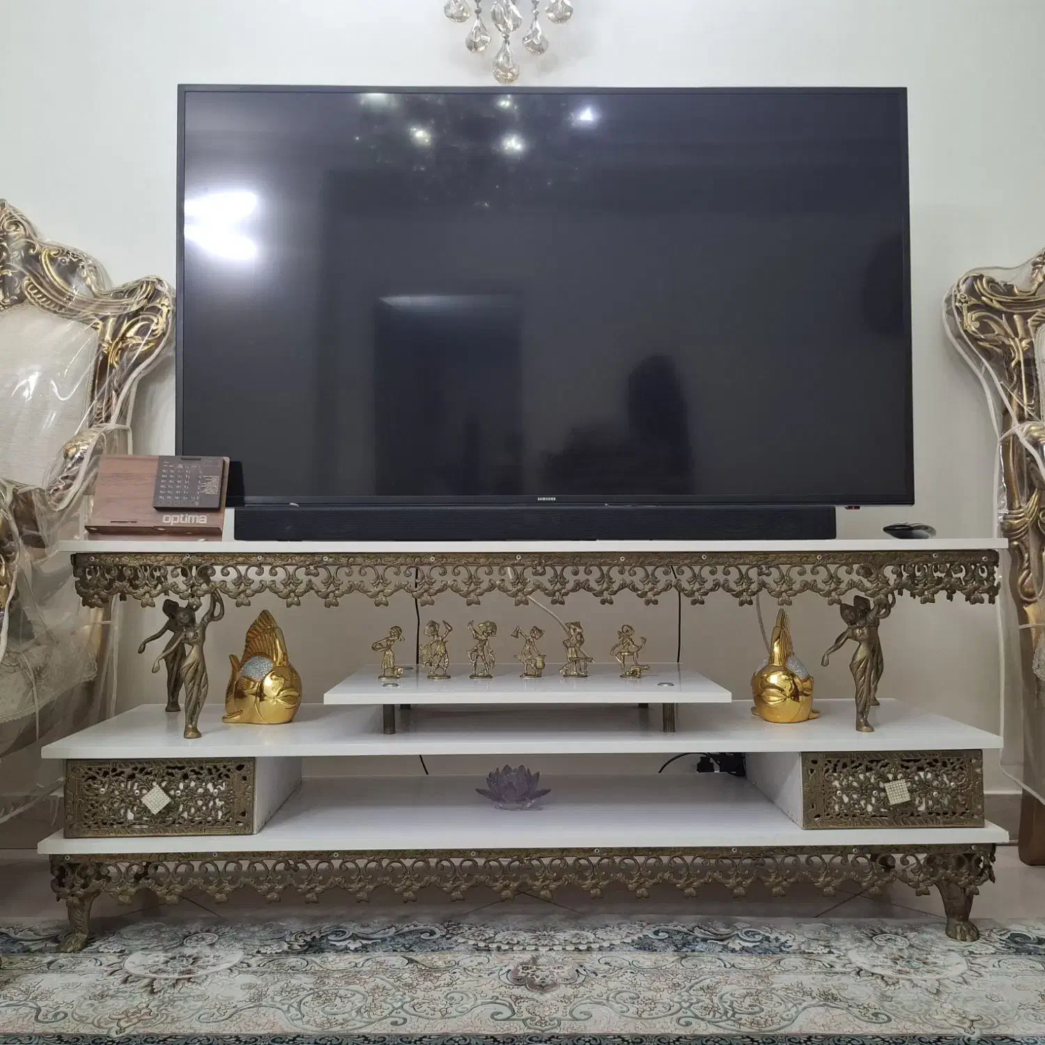 میز تلویزون برنز|میز تلویزیون|ری, حمزهآباد|دیوار