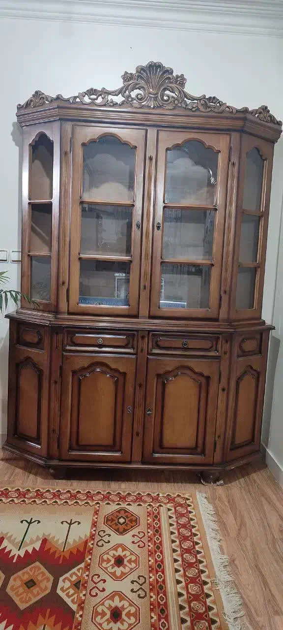 بوفه چوب راش|بوفه، ویترین، کنسول|ری, علایین|دیوار