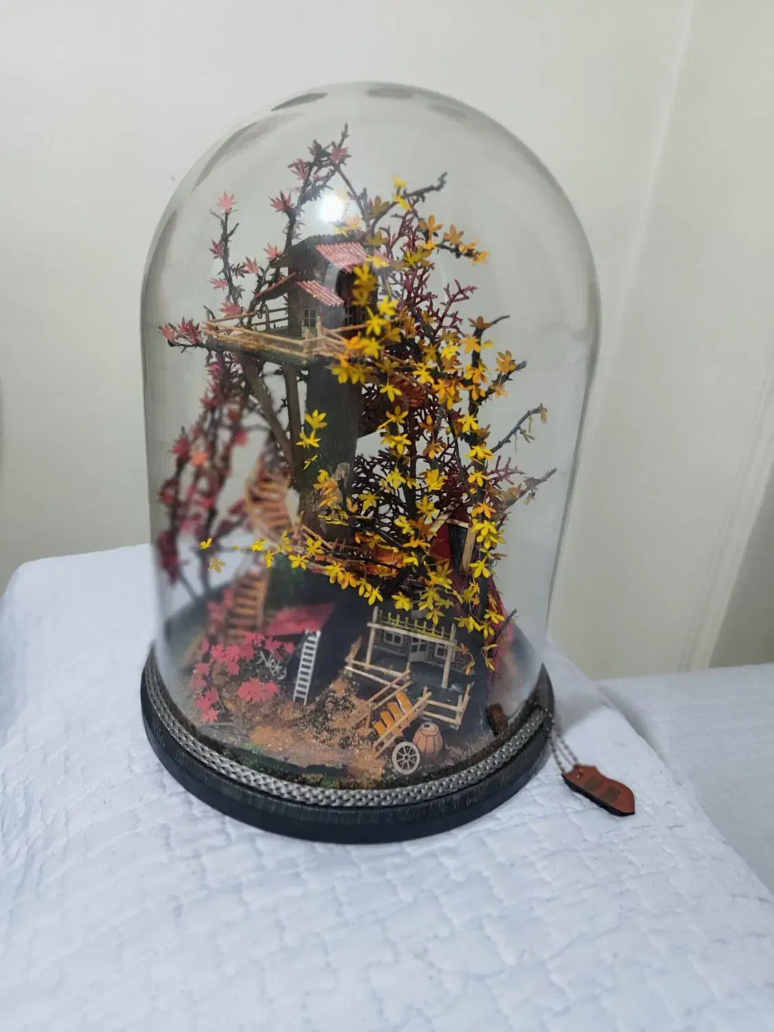 شیشه فصل ( پاییز ) تزئینی|صنایع دستی و سایر لوازم تزئینی|تهران, گمرک|دیوار