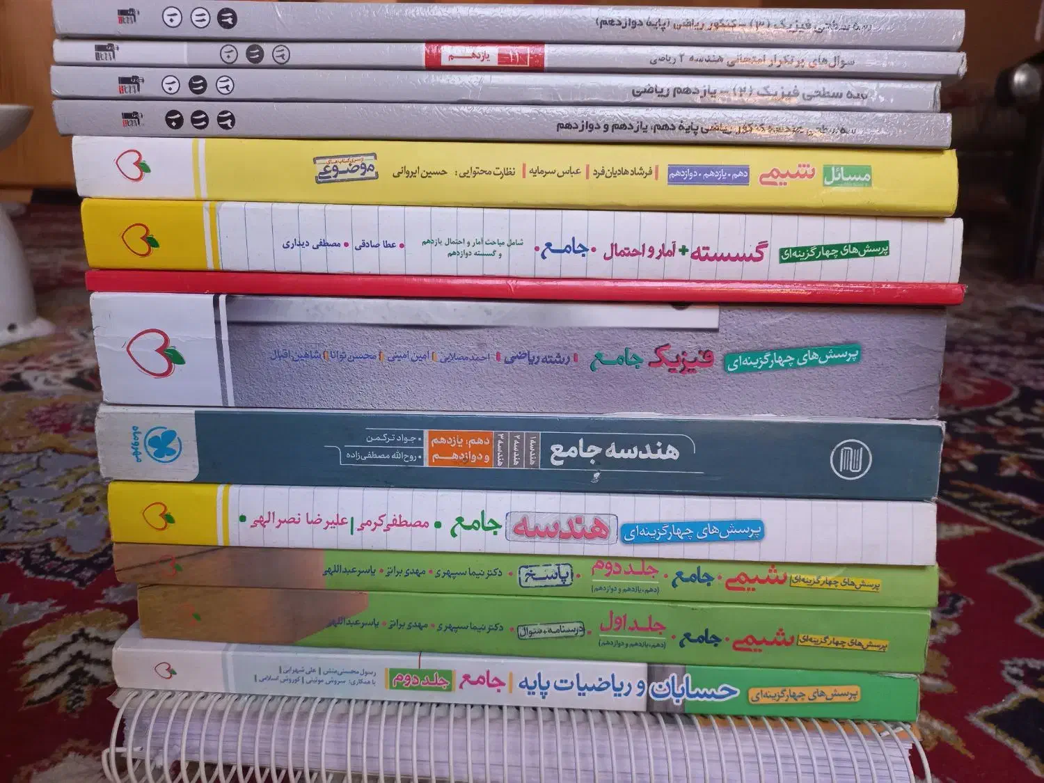 کتاب های دهم.یازدهم.دوازدهم.کنکور|کتاب و مجله آموزشی|مرودشت, مسجد رسول‎|دیوار