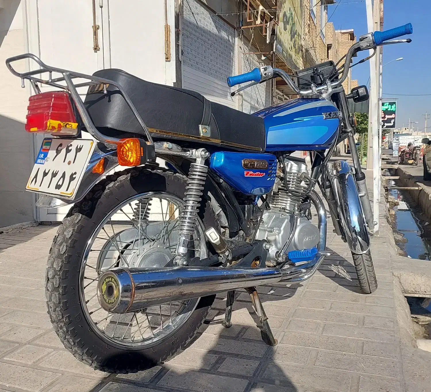 موتور ۱۲۵ مدل۹۵ بکر|موتورسیکلت|مرودشت, فاز اول شهرک فرهنگیان|دیوار