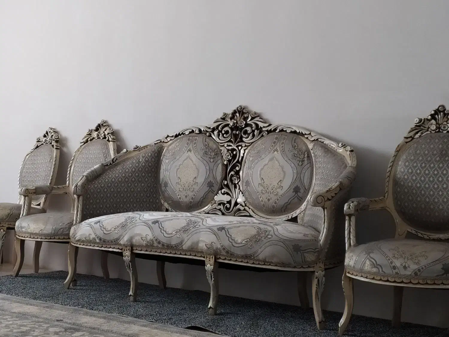 مبل سلطنتی 9نفره|مبلمان خانگی و میز عسلی|سنندج, |دیوار