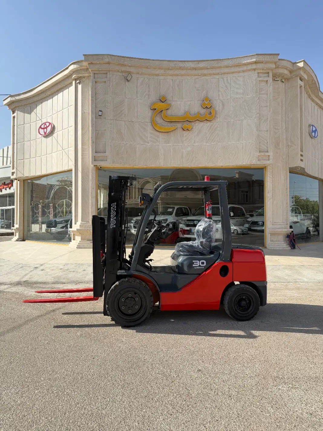 ۳ جک تویوتا کانتینرو لیفتراک نسل برتر|ماشین‌آلات صنعتی|رشت, بوسار|دیوار