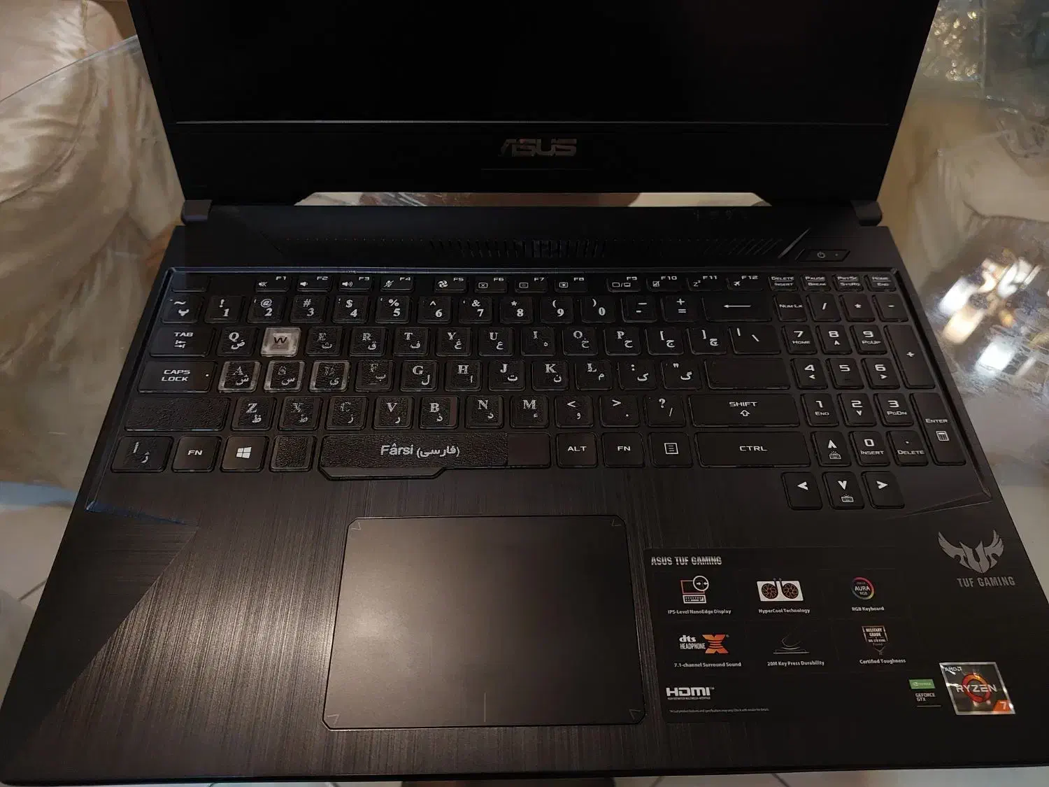 لپ تاپ Asus Tuf Gaming مدل Fx505du|رایانه همراه|تهران, حسین‌آباد|دیوار