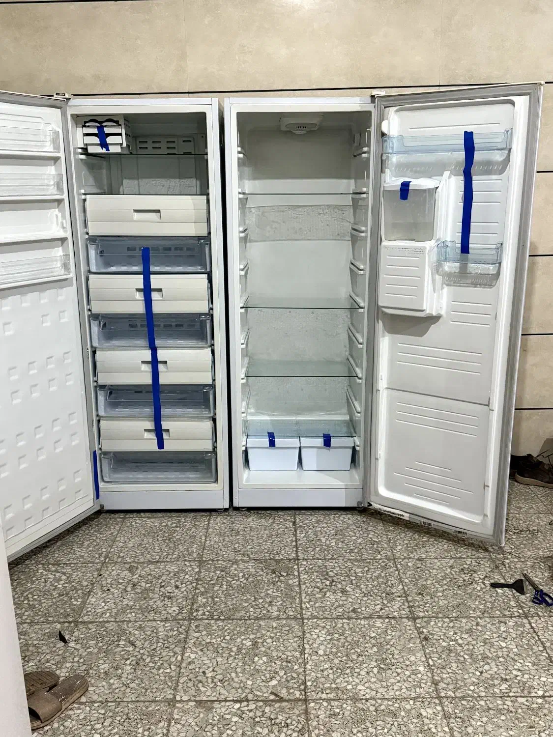 یخچال دوقلو اسنوا مناسب جهیزیه|یخچال و فریزر|مشکیندشت, |دیوار