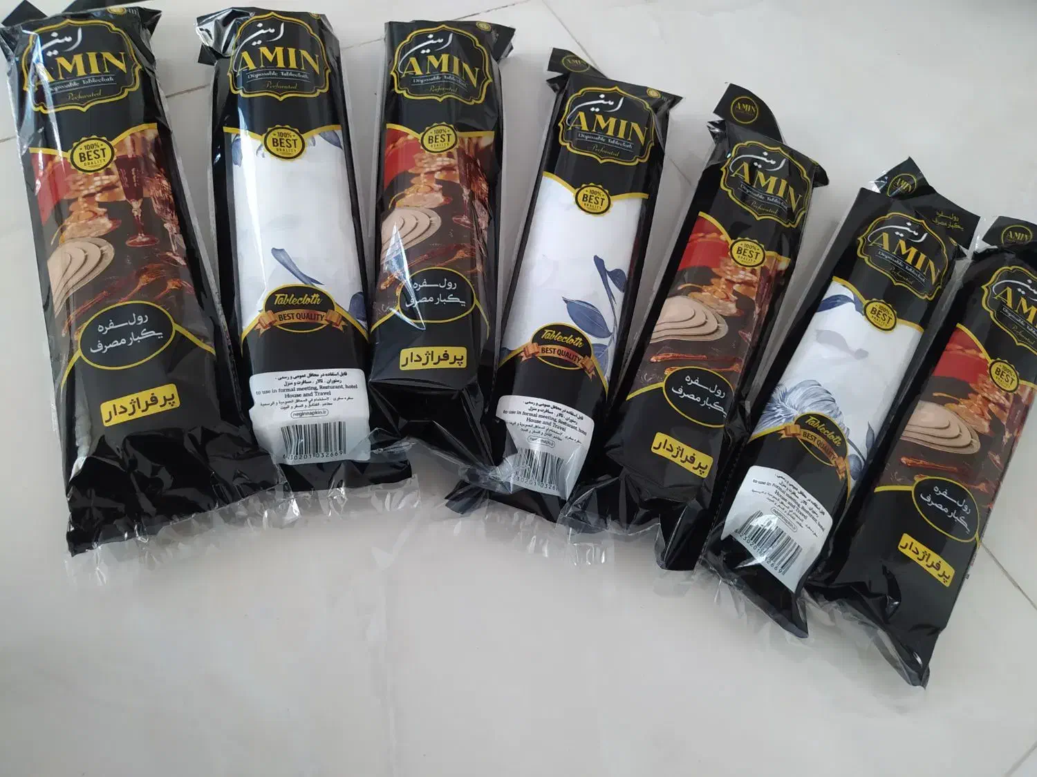 سفره یکبارمصرف|ظروف نگهدارنده، پلاستیکی، یکبارمصرف|خرمآباد, |دیوار