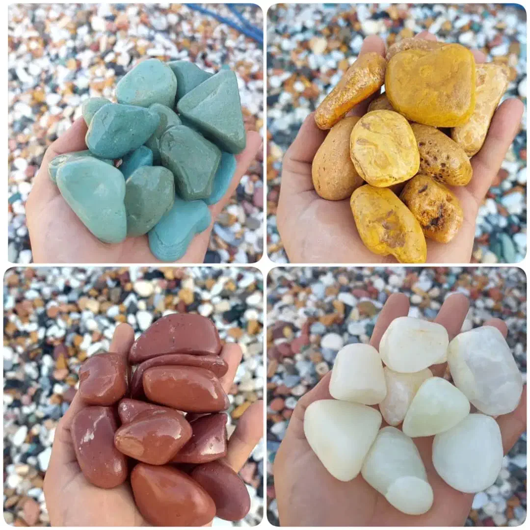 گراویه رنگی قلوه سنگ رودخانه ای شن ماسه رنگی|مصالح و تجهیزات ساختمان|مشهد, امیریه|دیوار