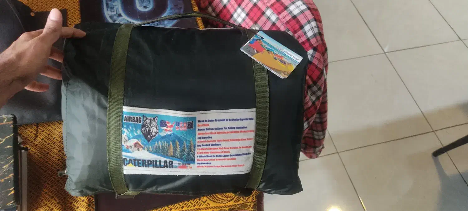 کیسه خواب + تشک ریلکسی بادی|کوهنوردی و کمپینگ|تهران, دربند|دیوار