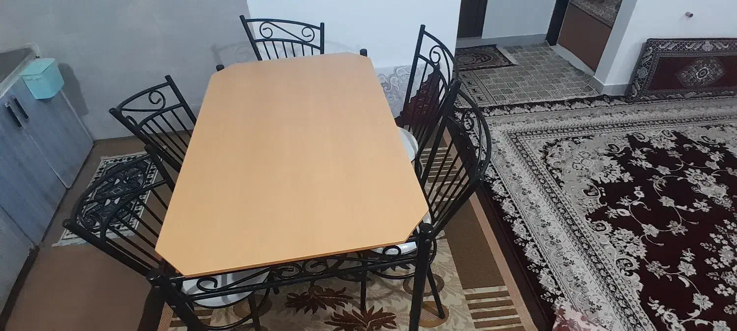 میز ناهارخوری ۶ نفره|میز و صندلی غذاخوری|بابل, |دیوار