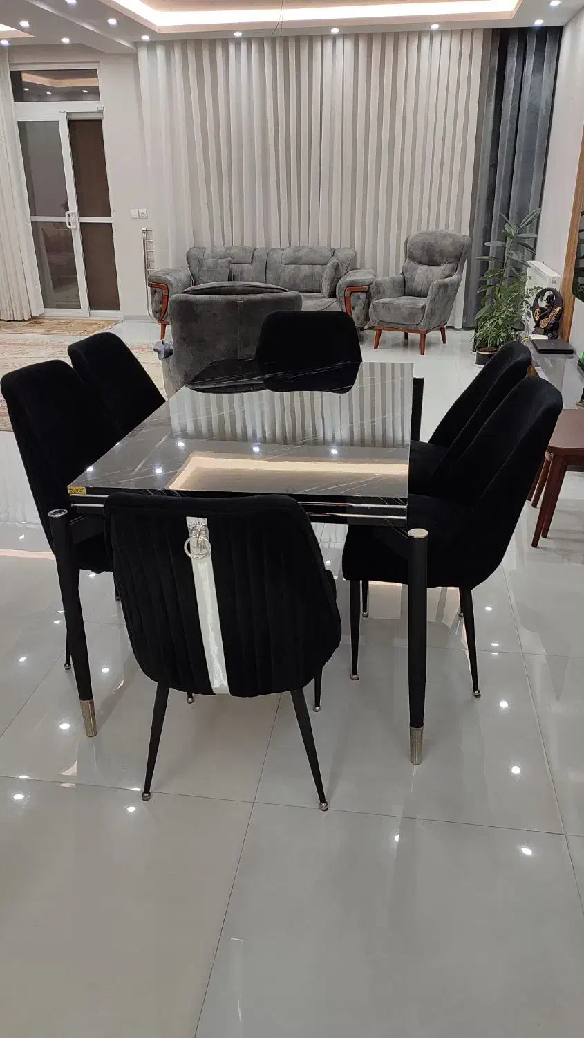 میز ناهارخوری|میز و صندلی غذاخوری|فولادشهر, B4|دیوار