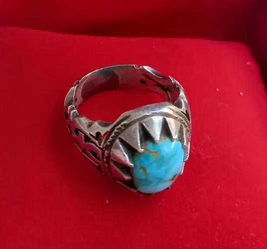 انگشتر نقره|جواهرات|قم, باغ شازده|دیوار