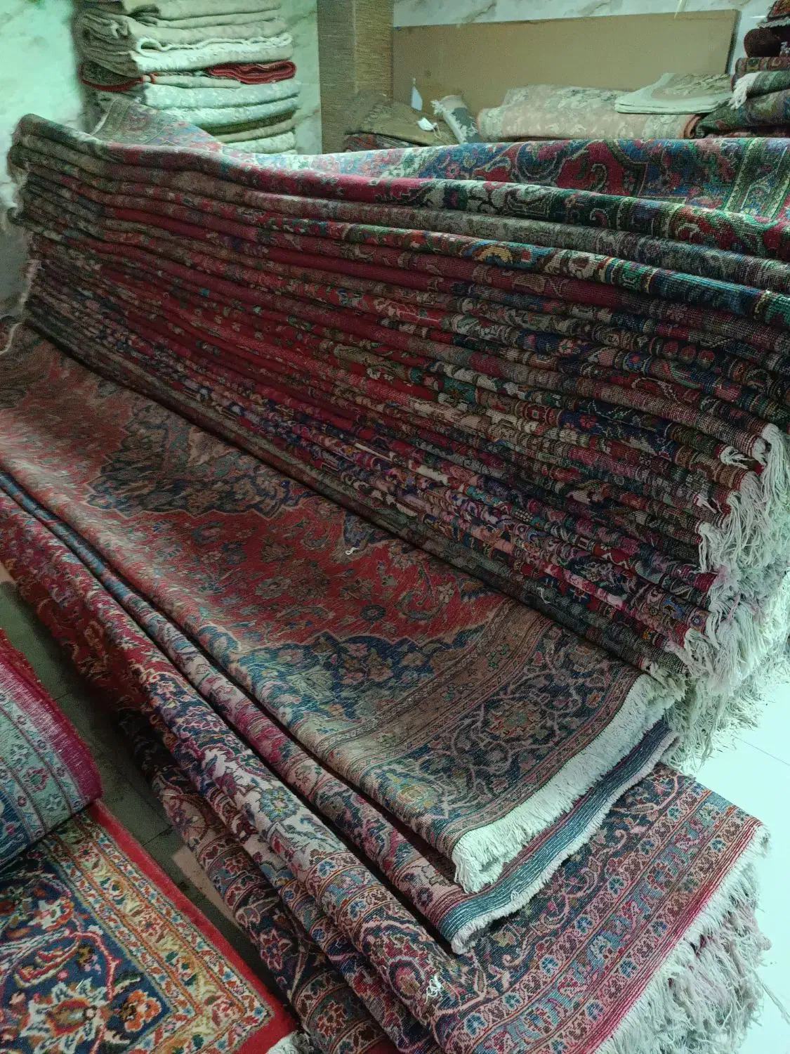 فرش دستباف 12متری|فرش|تبریز, |دیوار