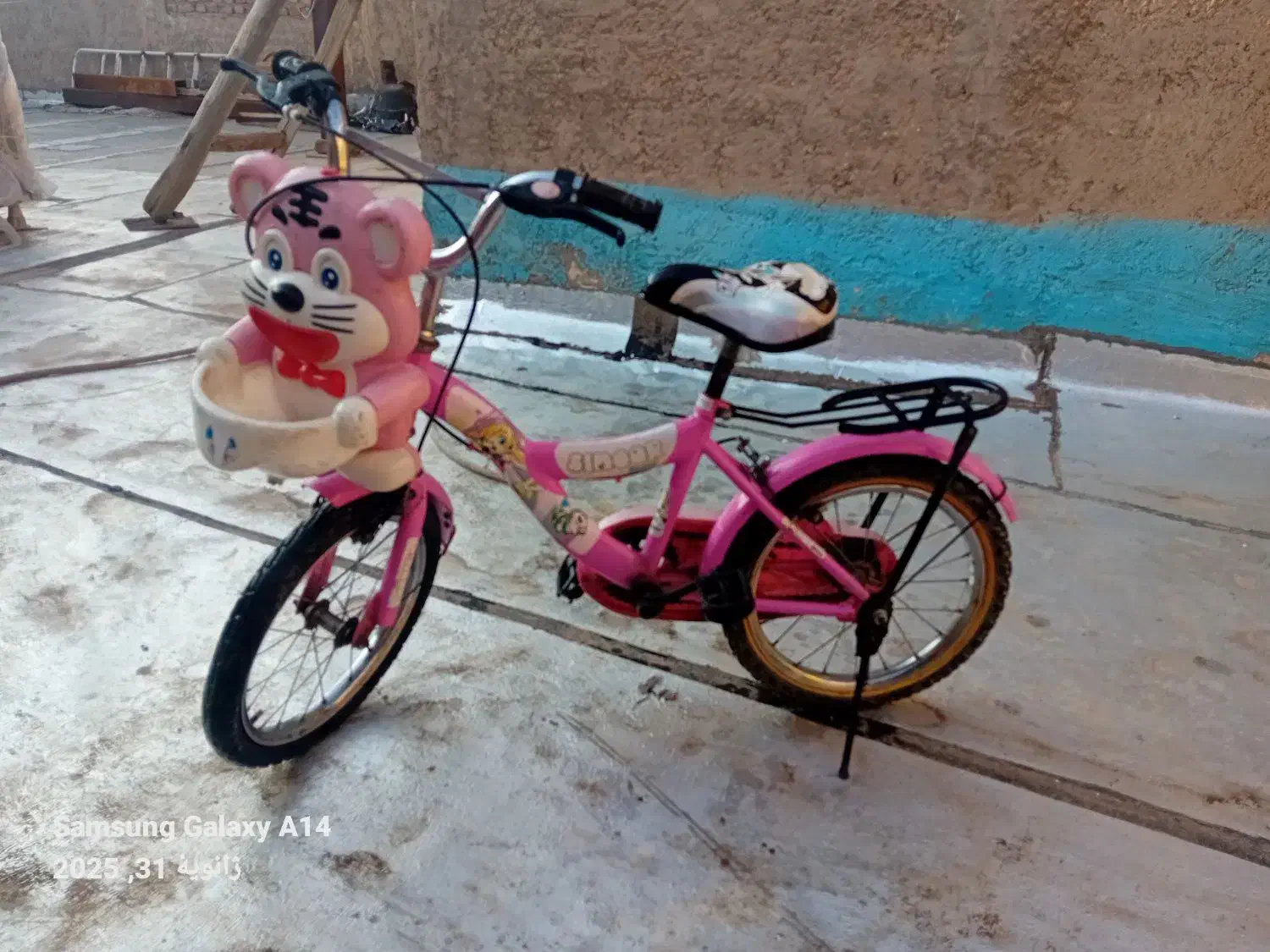 دوچرخه|دوچرخه، اسکیت، اسکوتر|قم, چهار امامزاده|دیوار